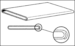 Laser-welded thin brass tube