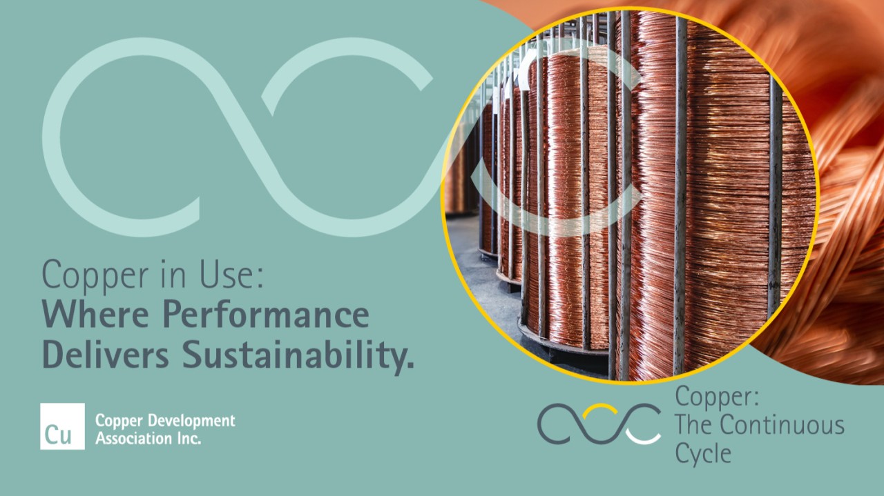 Copper Continuous Copper in Use masthead