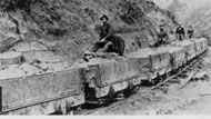 Figure 1 - Ore train cars